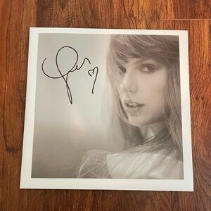 Signed Taylor Swift Vinyl - The Tortured Poets Department
